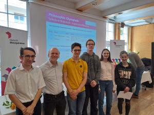 Von rechts: Nadia Insam, Antonia Kofler, Emil Bertrand Mair, Lucas Del Fabbro, Valerio Gabriele Osto